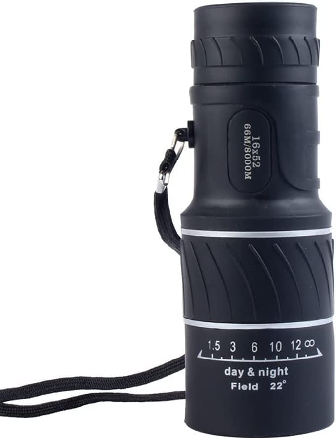 Телескоп TKTTBD HD Night Vision Monocular 16x52 Водонепроницаемый для наблюдения за птицами, охоты, кемпинга, туризма, концертов, фото №1