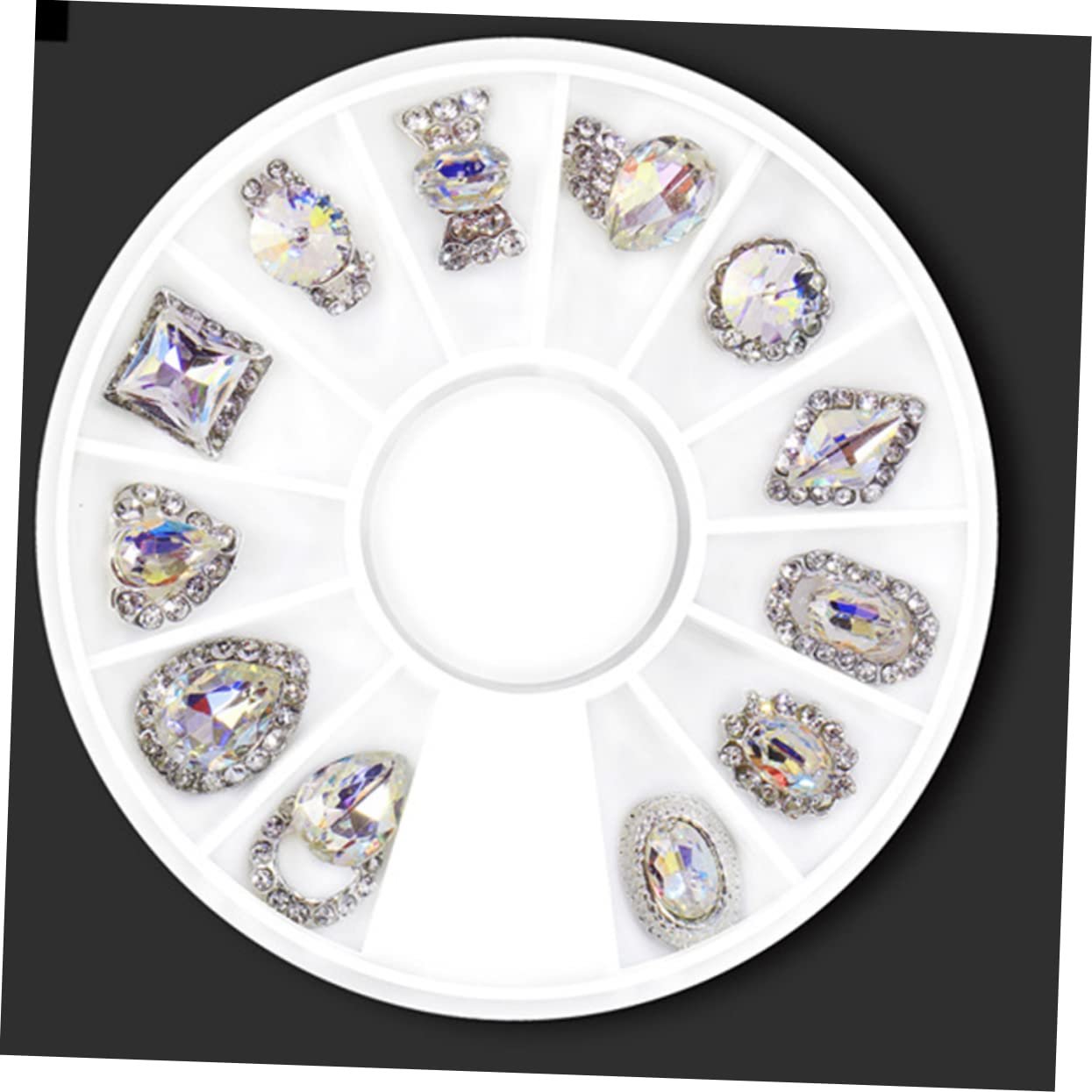Наклейки для нігтів, Діаманти, Стрази для манікюру, Аксесуари, фото №8