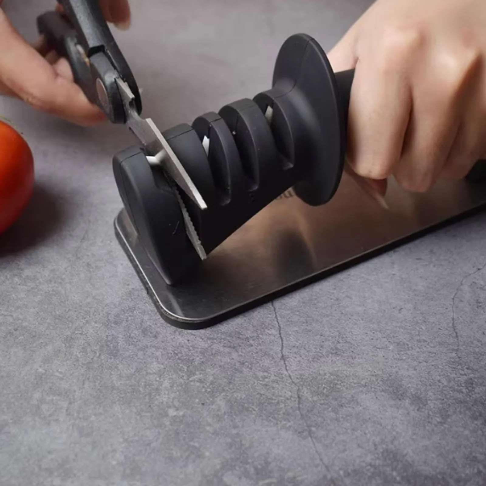 Точилка для ножів 4 в 1 Ручна Ергономічна, фото №4