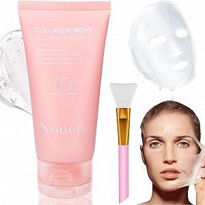 Купить Маска Ночная Collagen Маска для лица Корейский уход за кожей лица Увлажнение, Уменьшение морщин и Улучшение эластичности кожи - Фото 1 Маска Ночная Collagen Маска для лица Корейский уход за кожей лица Увлажнение, Уменьшение морщин и Улучшение эластичности кожи - Фото 1