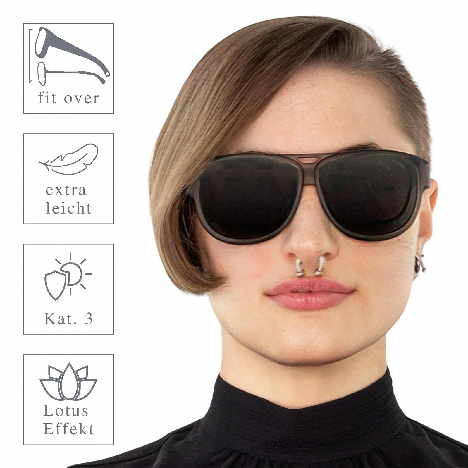 Солнцезащитные очки Over Polarized ActiveSol El Pavana для тех, кто носит очки, защита UV400, фото №4