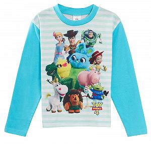 Пижамный комплект Disney из хлопка и футболки с длинными рукавами, с милым рисунком Toy Story synthetic.ua - Фото 1