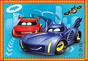 Пазл Clementoni Batwheels 21529 4 в 1 12, 16, 20, 24 элемента от 3 лет - Фото 1