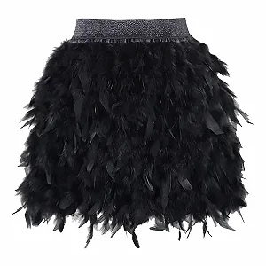 Спідниця з пір'ям Жіноча synthetic.ua - Фото 1