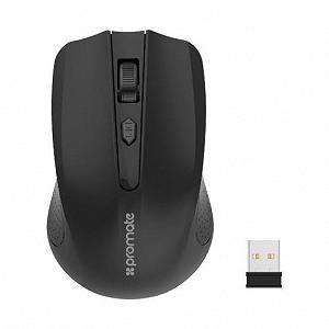 Купить Мышка Promate Clix-8 Wireless Black (clix-8.black) - Фото 1 Мышка Promate Clix-8 Wireless Black (clix-8.black) - Фото 1