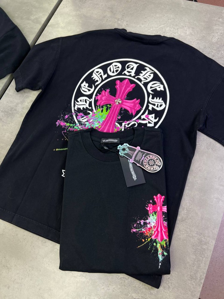 Футболка Chrome Hearts Black чорна f671, фото №6 Футболка Chrome Hearts Black чорна f671, фото №6