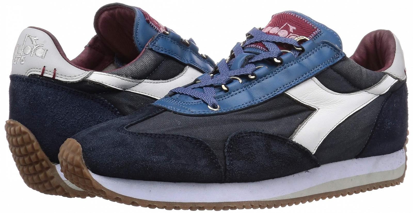Кросівки Diadora Equipe H Dirty Stone Wash Evo Сірий льодовик, фото №7
