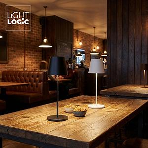 Настільна лампа LightLogic LL WARS DIM CCT B 66318 акумуляторна LED USB IP44 чорна synthetic.ua - Фото 1