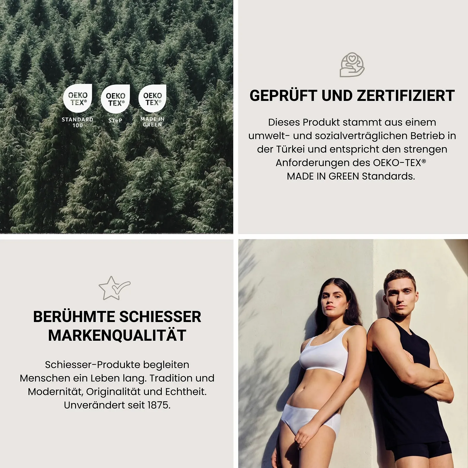 Постельное белье Schiesser Renforc", двухстороннее, 2 предмета, 100% хлопок, размер 135 x 200 см + 80 x 80 см, фото №7