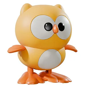 Совенок Хоп Хоп, дитяча іграшка, розвиваюча сова 8,5 см - Фото 1