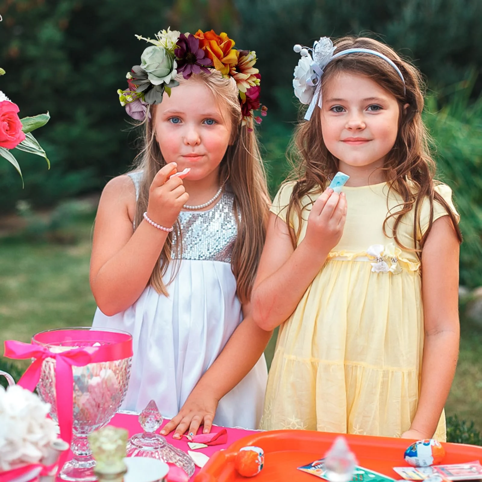 Обруч для волосся Квітковий, фото №6 Обруч для волосся Квітковий, фото №6