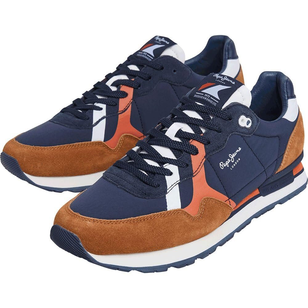 Кросівки Pepe Jeans Brit Road Шкіра Коричневий, фото №3 Кросівки Pepe Jeans Brit Road Шкіра Коричневий, фото №3