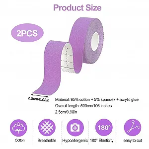 Лента для подтяжки лица, анти-морщиновые пластыри, 2 шт., для разглаживания synthetic.ua - Фото 1