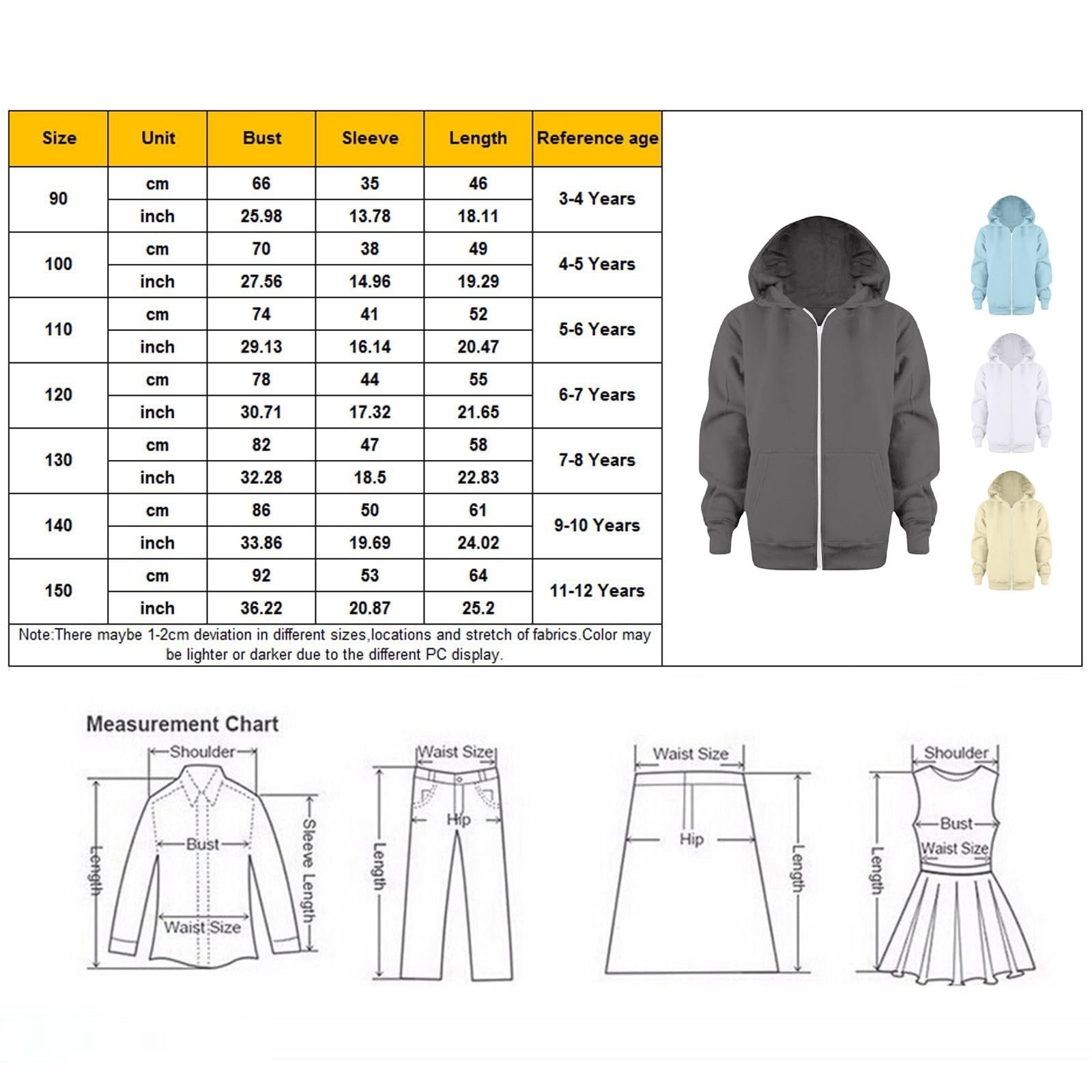 Толстовка однотонна на блискавці з капюшоном для дівчат та хлопчиків, фото №5