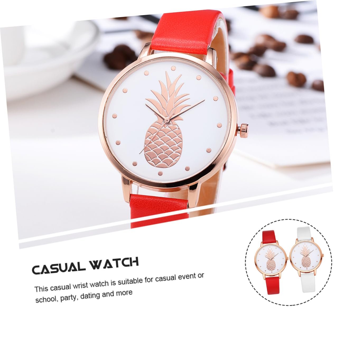 Часы кварцевые Healvian Модные для студентов, 2 шт., фото №3