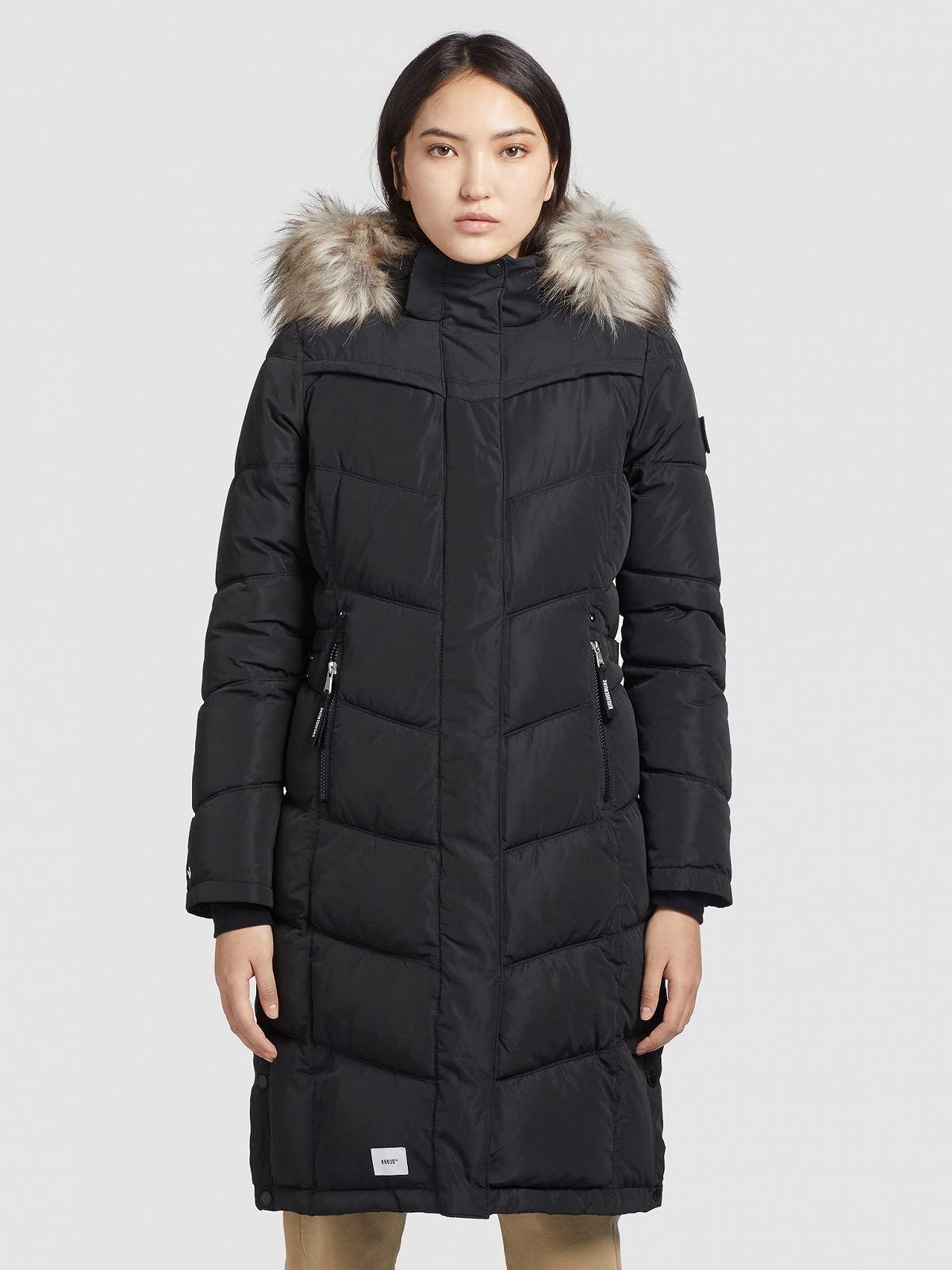 Пальто Khujo Lubeck Long5 Жіноче Утеплене з капюшоном, фото №5