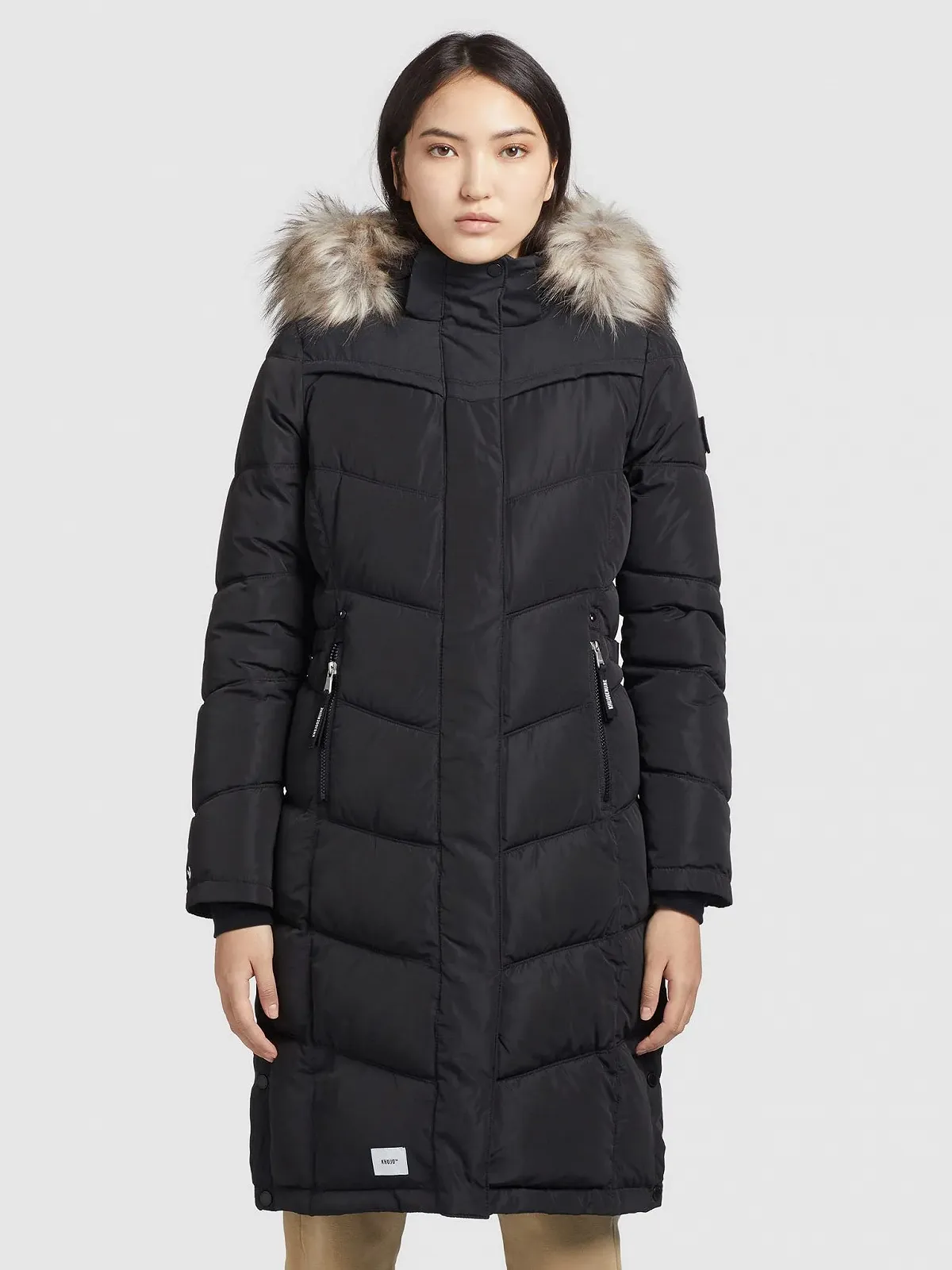 Пальто Khujo Lubeck Long5 Женское Утепленное с капюшоном, фото №5 Пальто Khujo Lubeck Long5 Женское Утепленное с капюшоном, фото №5