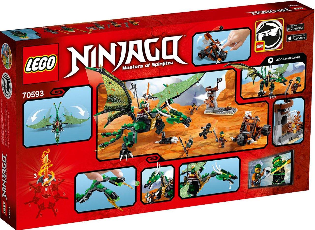Конструктор LEGO Ninjago Зелений енерджі дракон Ллойда 70593, фото №9