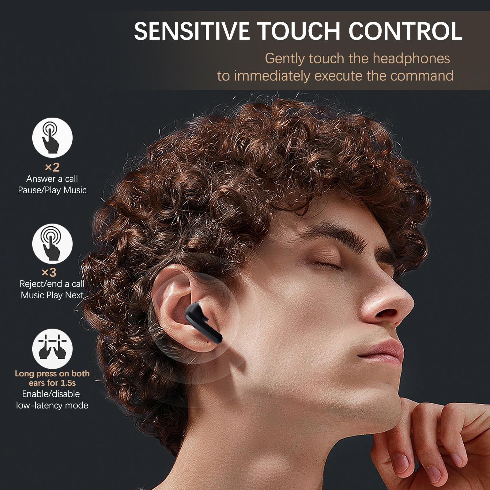 Наушники Mi Redmi Buds 4 Lite Внутриканальные Bluetooth 5.3 AI шумоподавление Время работы до 20 часов Беспроводная зарядка Быстрое подключение Google Динамический драйвер 12 мм Водонепроницаемость IP54, фото №5