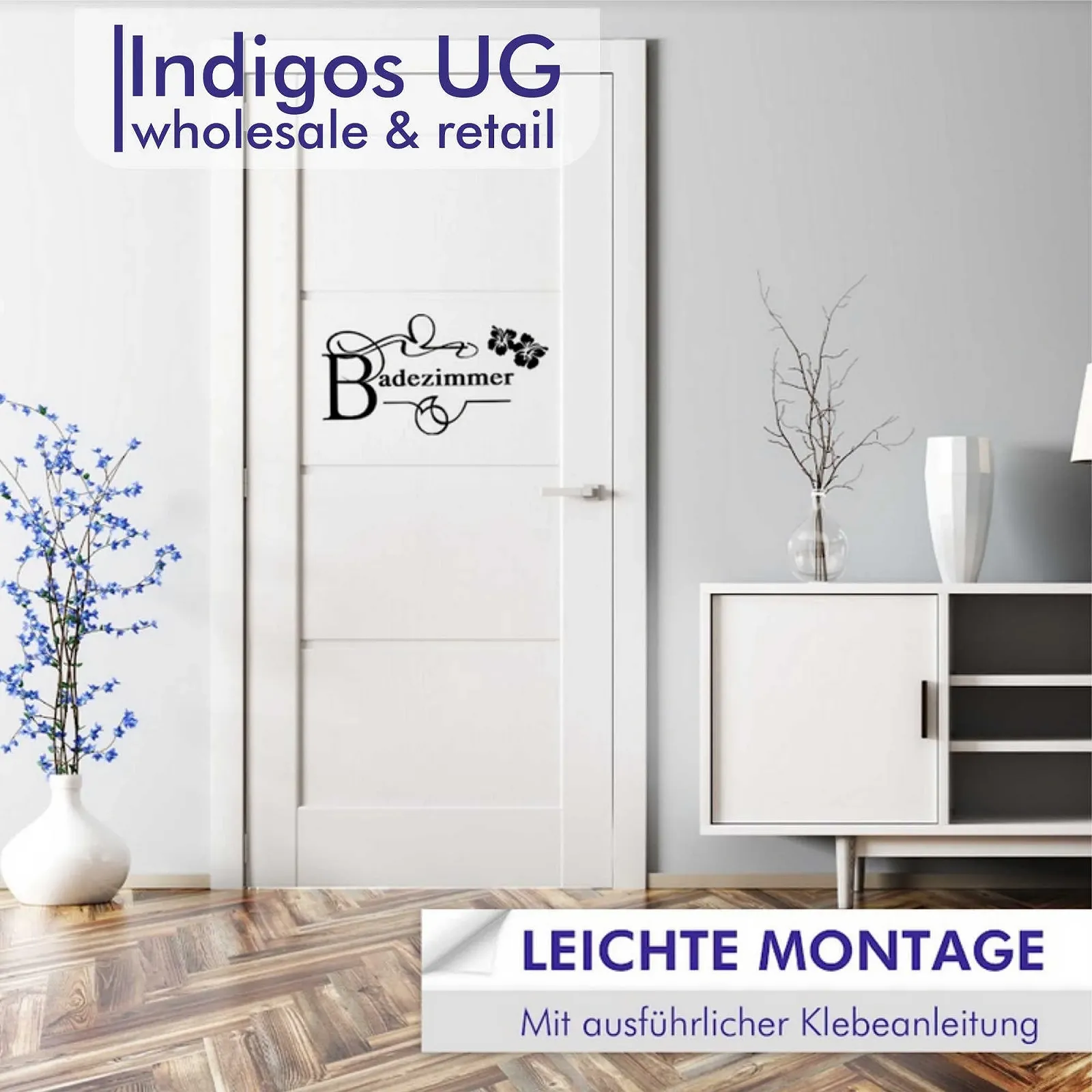 Наклейка на стіну з власним текстом Матова, фото №6