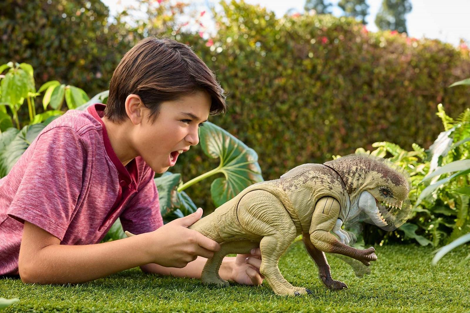 Фігурка Mattel Jurassic World Динозавр Distortus Rex Подвійна Атака 55,88 см Multi-Colour, фото №2
