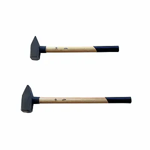 Кувалда слюсарна Engineer's Hammer Набір 2 шт 3 та 4 кг Ручка з ясена - Фото 1