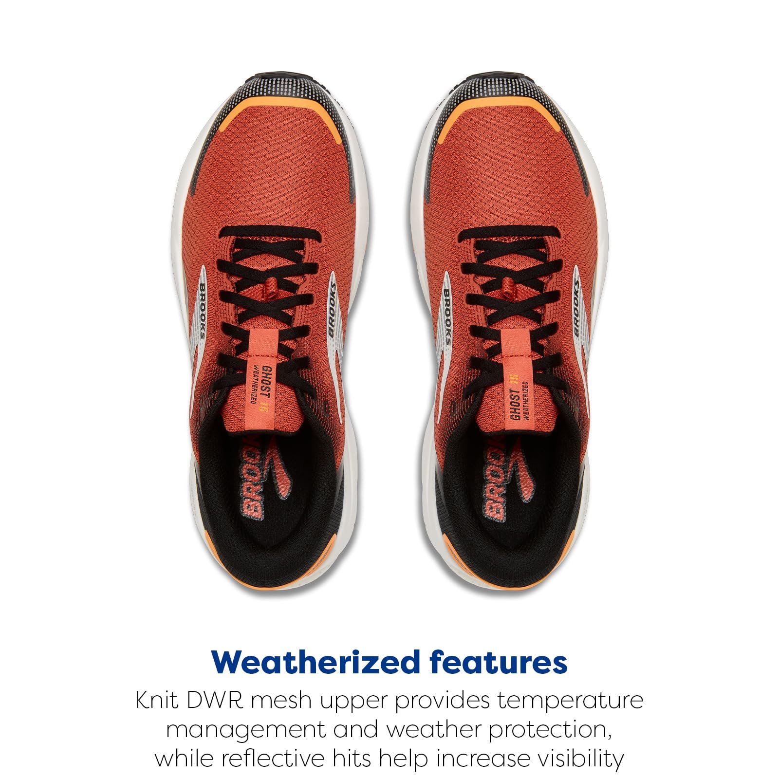 Мужские Кроссовки Brooks Ghost 16 Weatherized, фото №4