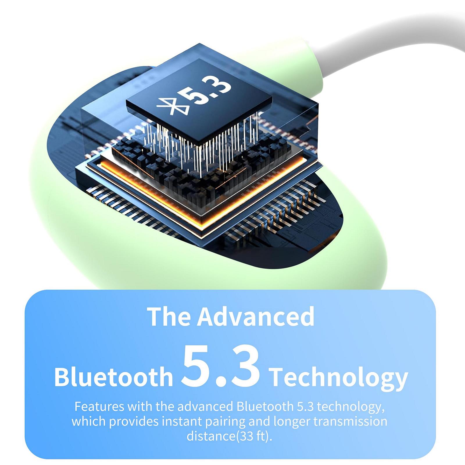 Наушники AMAFACE для детей Bluetooth 5.3 с микрофоном Беспроводные Легкие Портативные, фото №6