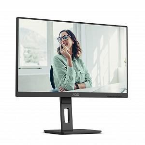 Монітор AOC Q27P3CV 27 дюймів QHD Регульоване за висотою Підставка Динаміки Чорний - Фото 1