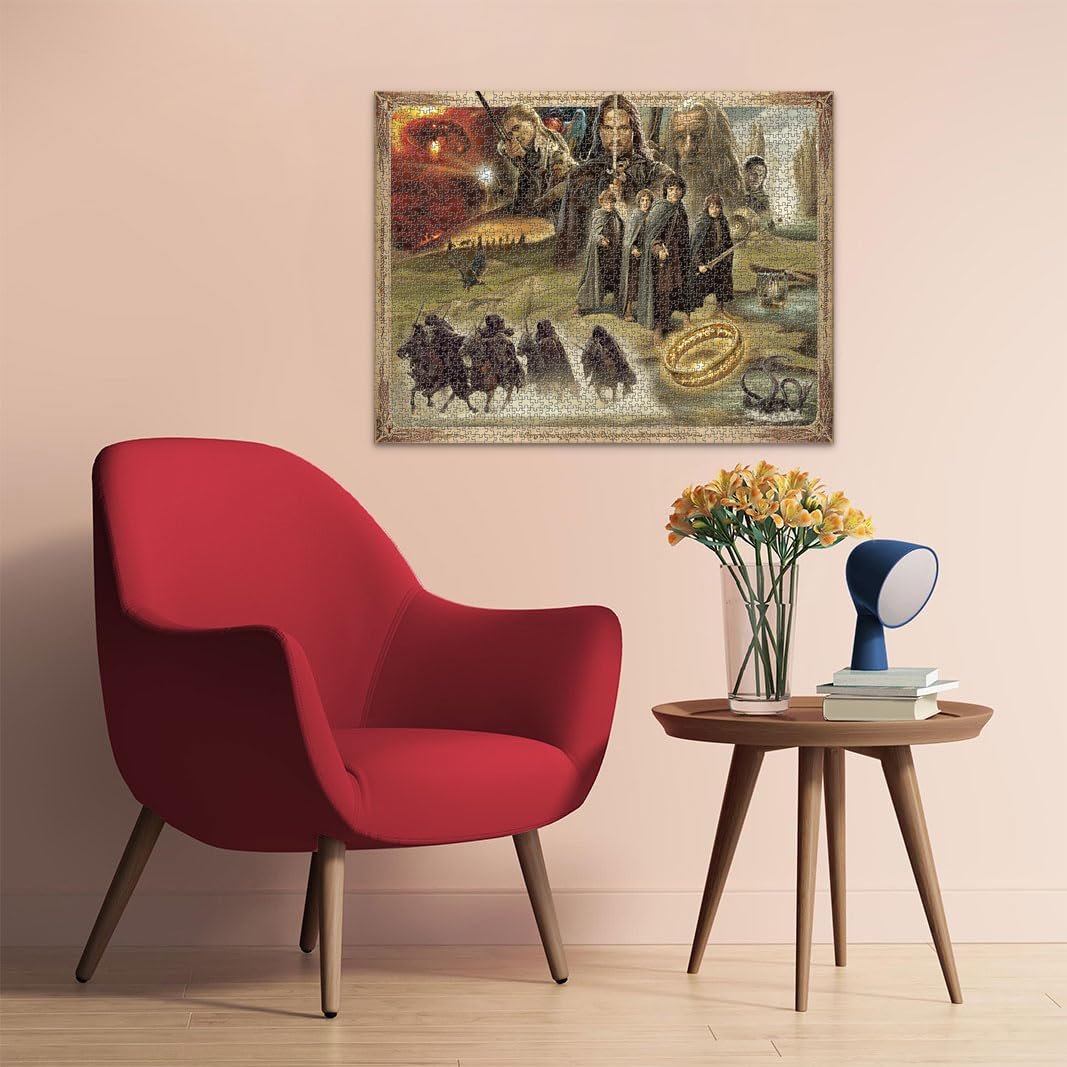 Пазл Ravensburger Lord of the Rings The Fellowship of The Ring 16927 2000 элементов 14+, фото №6