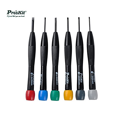 Набор отверток PRO Skit 8pk 2062 6 в 1 Precision Magnetic Slotted, фото №2
