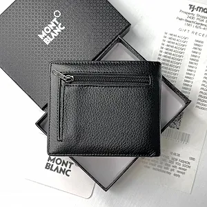 Мужской кошелек на магните кожаный брендовый Mont Blanc в подарочной упаковке цена на synthetic.ua - Фото 1 Мужской кошелек на магните кожаный брендовый Mont Blanc в подарочной упаковке synthetic.ua - Фото 1