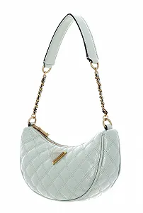 Сумка на плече GUESS Giully Top Zip Mint synthetic.ua - Фото 1