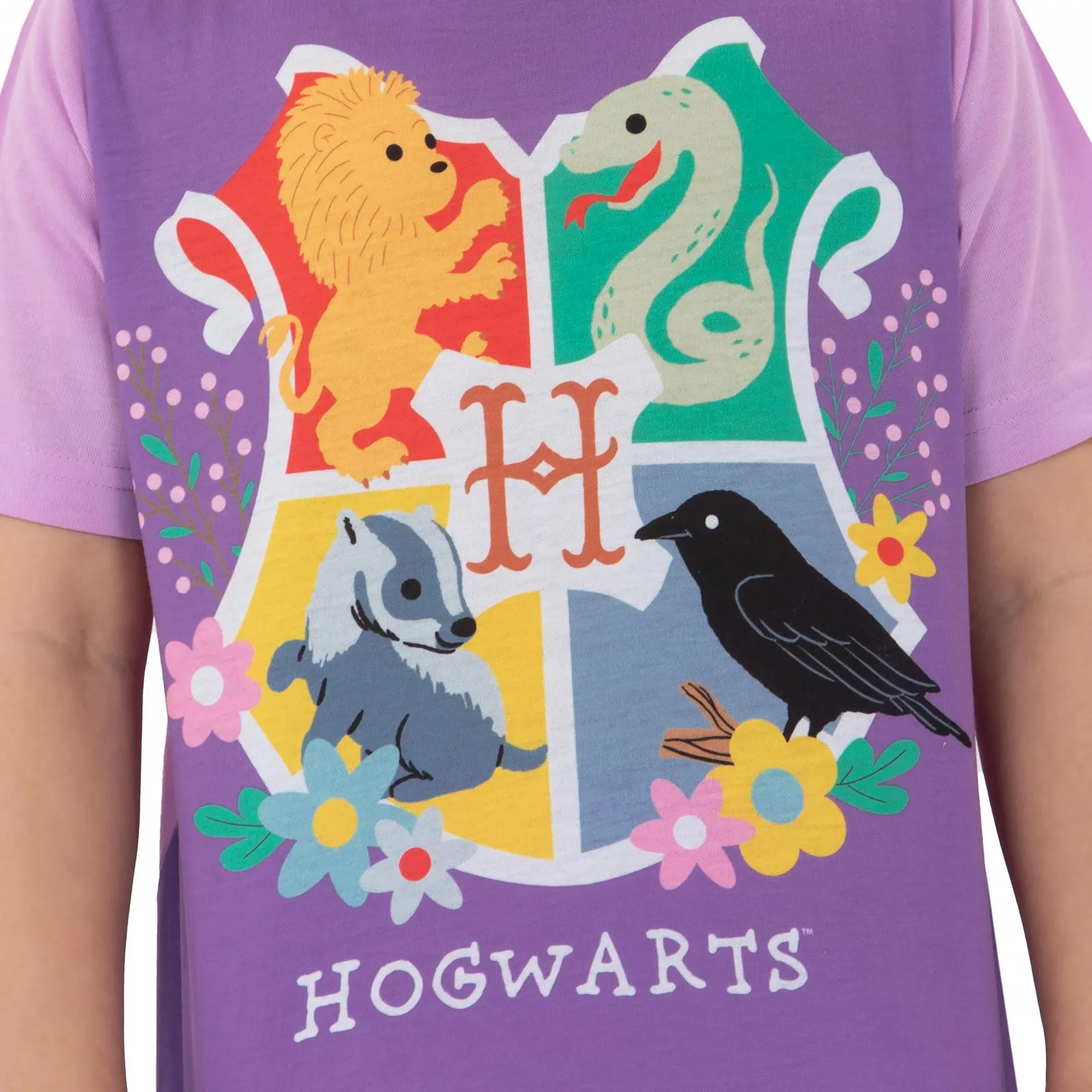 Пижама Harry Potter Hogwarts для девочек, детская летняя пижама, фото №6 Пижама Harry Potter Hogwarts для девочек, детская летняя пижама, фото №6