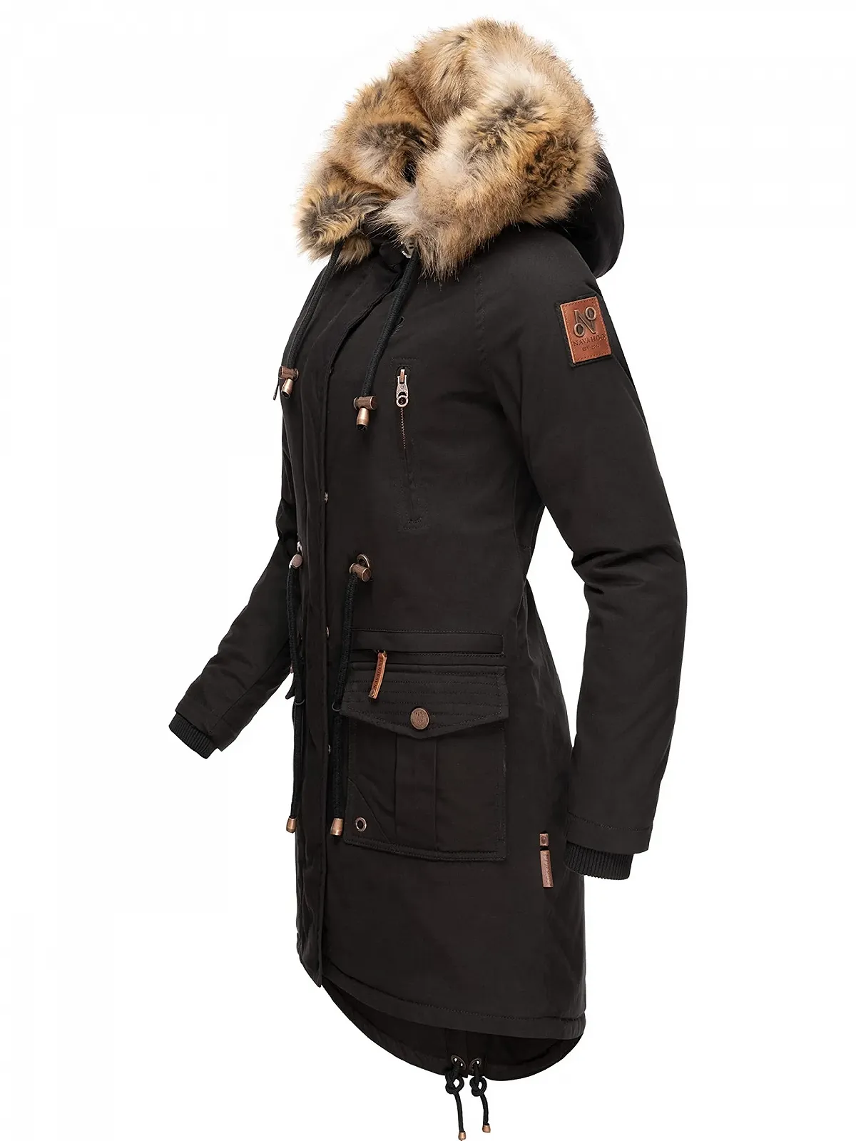 Жіноча зимова куртка Navahoo Lady Like зі знімним штучним хутром, фото №2