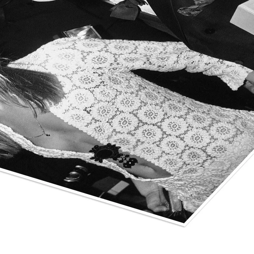 Постер Celebrity Collection Джейн Биркин и Серж Генсбур 60 x 90 см Черно-белый, фото №3 Постер Celebrity Collection Джейн Биркин и Серж Генсбур 60 x 90 см Черно-белый, фото №3