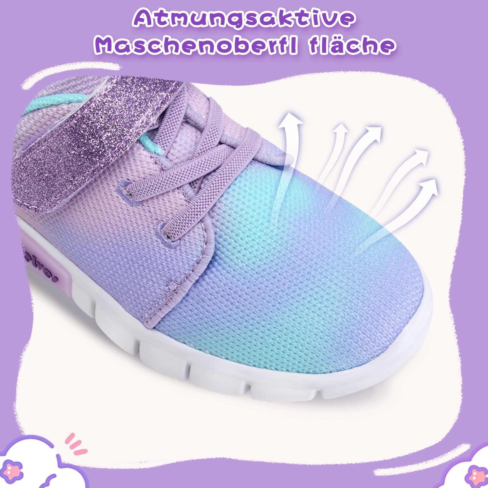 Кроссовки WateLves для девочек, детские спортивные кроссовки, кроссовки для бега, Кроссовки для помещений, кроссовки для подростков, фото №3