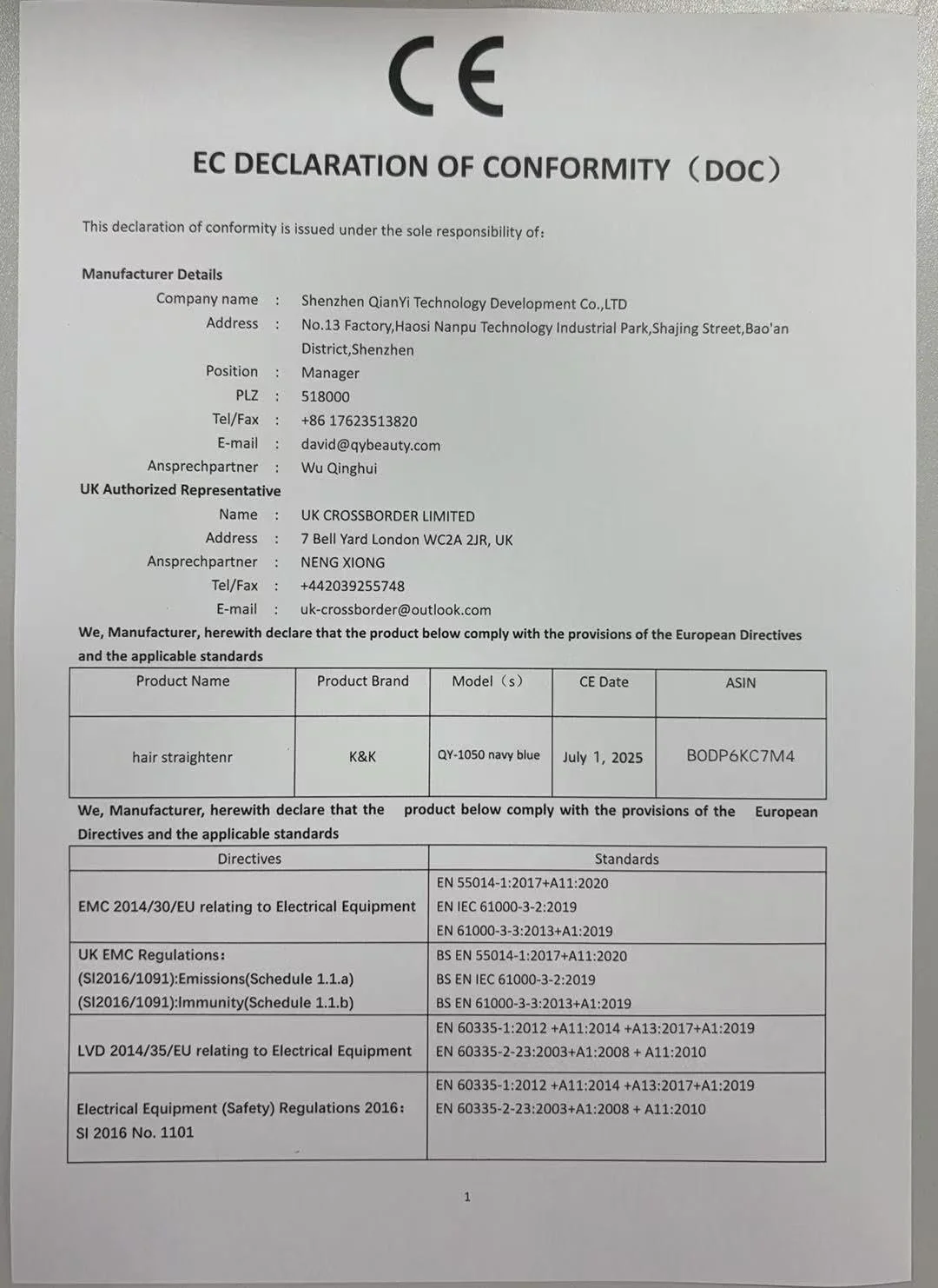 Выпрямитель для волос 1050 титановые пластины 120-230 °C Темно-синий, фото №2 Выпрямитель для волос 1050 титановые пластины 120-230 °C Темно-синий, фото №2