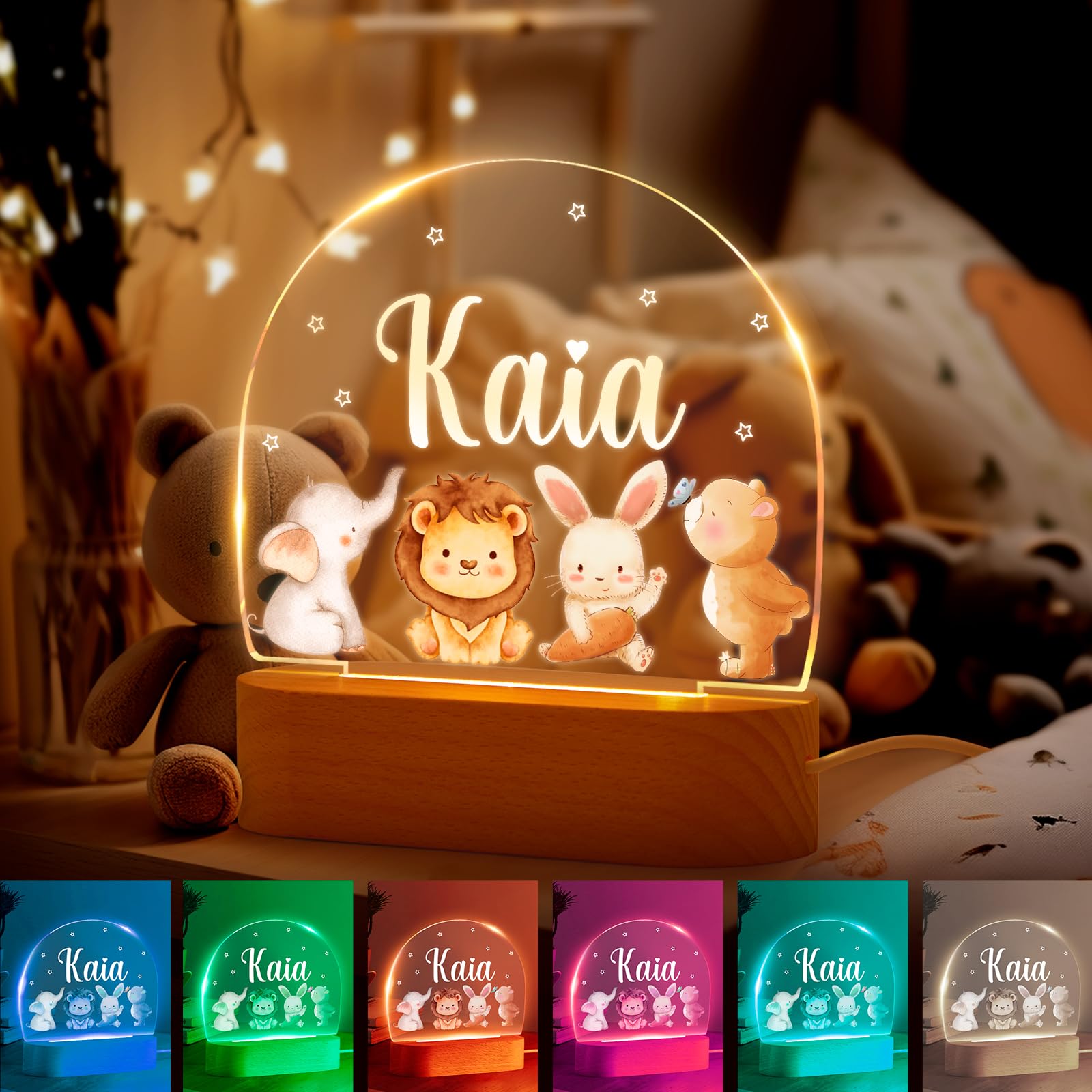 Нічник VEELU Personalised для дітей, фото №4