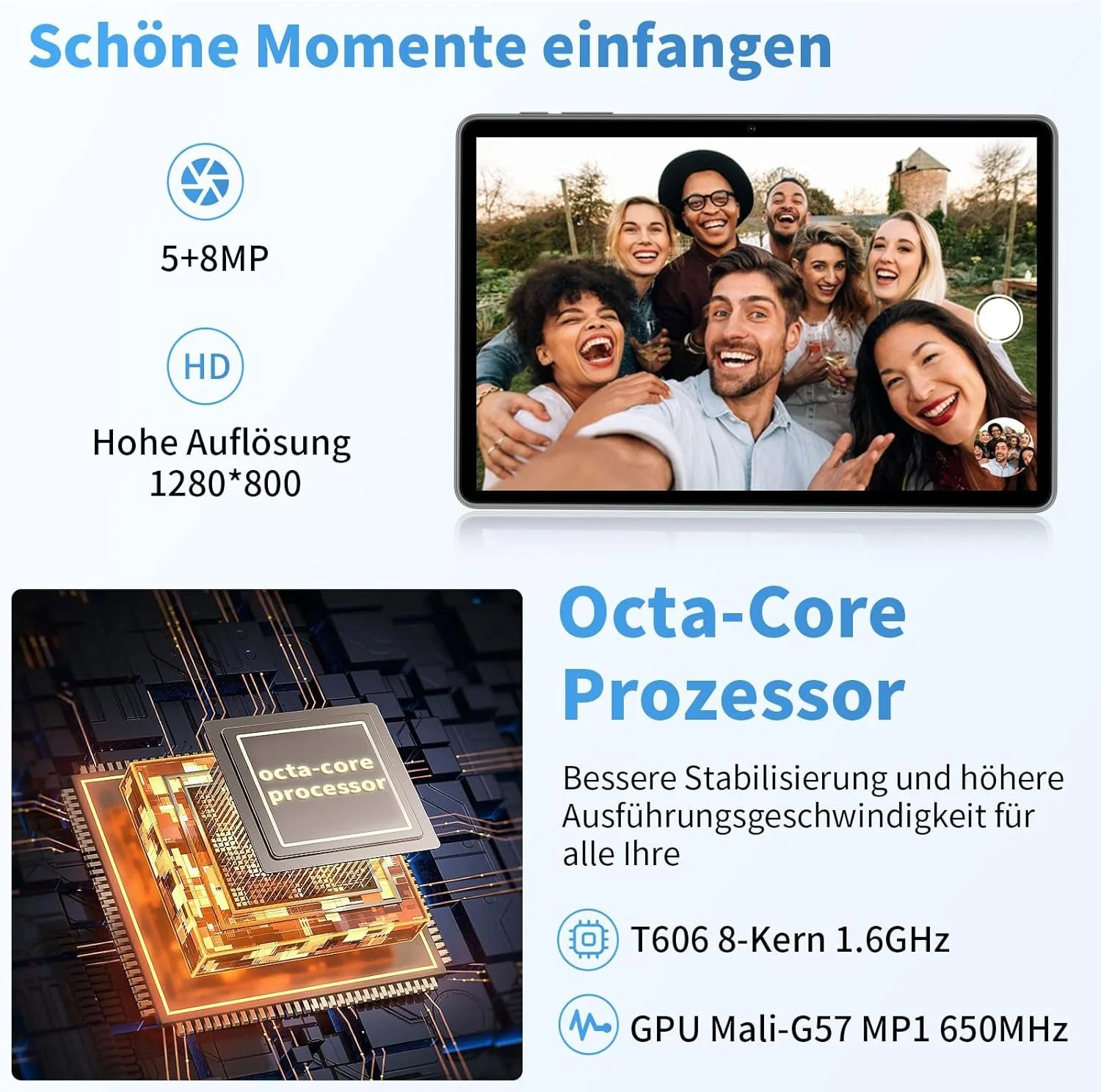 Планшет 11" ECOPAD C5 ROW-H (6+6)/128Gb 8 ядер Android 14 8000 mAh Сірий, фото №6 Планшет 11" ECOPAD C5 ROW-H (6+6)/128Gb 8 ядер Android 14 8000 mAh Сірий, фото №6