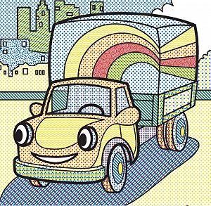 Водные раскраски Грузовики укр [tsi153290-TSI] synthetic.ua - Фото 1