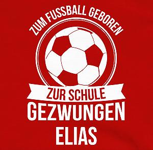 Свитшот Shirtracer Детский для мальчиков и девочек Born to School Forced to Football synthetic.ua - Фото 1