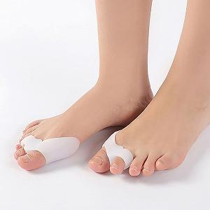 Гелеві роздільники для пальців ніг Ортопедична шина для великого пальця стопи - Фото 1