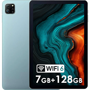 Планшет 10.1" Blackview Oscal Pad 70 4+3/128Gb 4 ядра Android 12 6580 mAh Blue - Фото 1