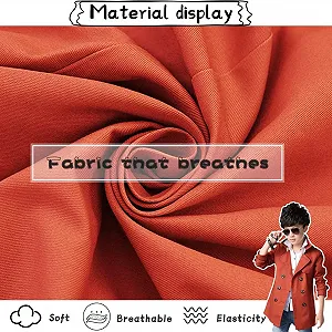 Тренч для хлопчиків L SERVER Дитяча перехідна куртка Вітровка Осіння весняна куртка Вулична куртка Класичний тренч з лацканами Двобортний і з поясом synthetic.ua - Фото 1