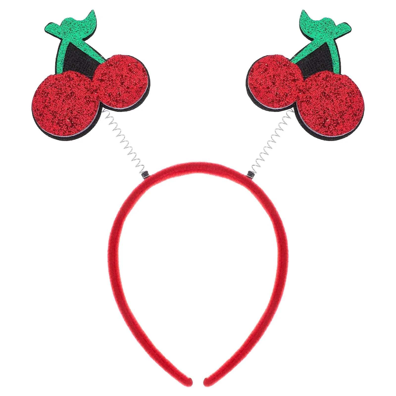 Обруч Magiclulu Літня черешня з дизайном черешень, фото №1 Обруч Magiclulu Літня черешня з дизайном черешень, фото №1