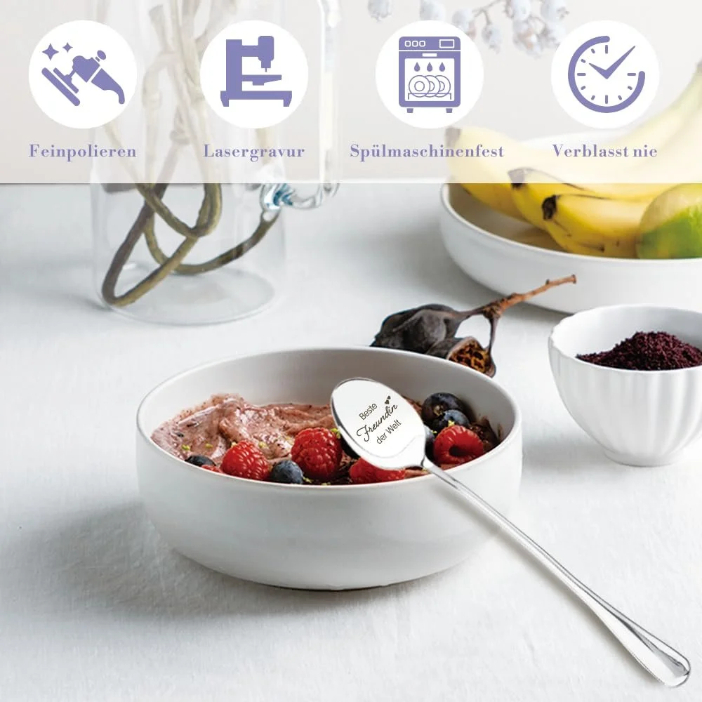 Ложка для кави Best Friend Gifts Ідеї подарунків на день народження для дівчини, фото №5