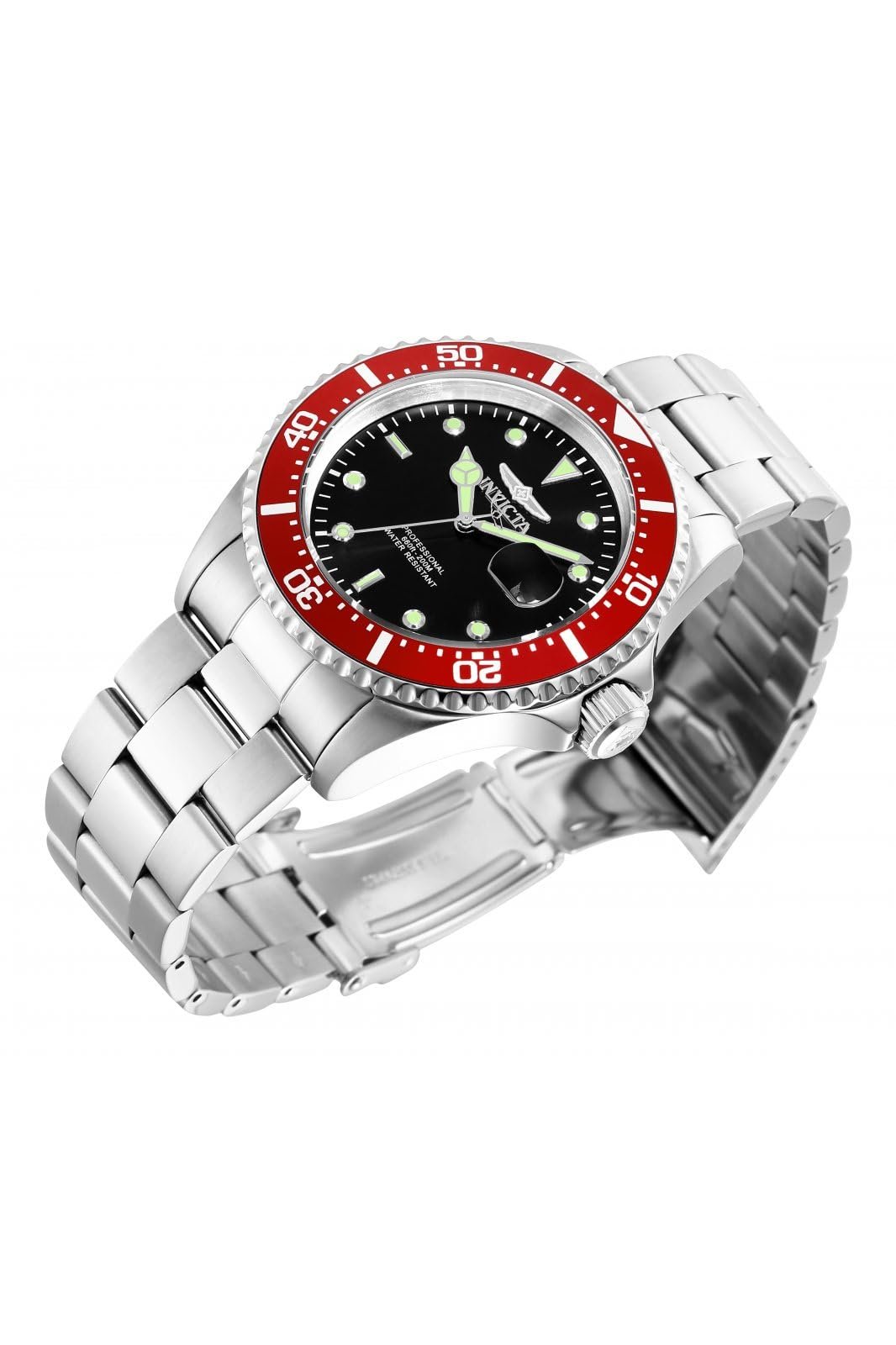 Кварцевые часы из нержавеющей стали Invicta Pro Diver, мужские - 43 мм, фото №4