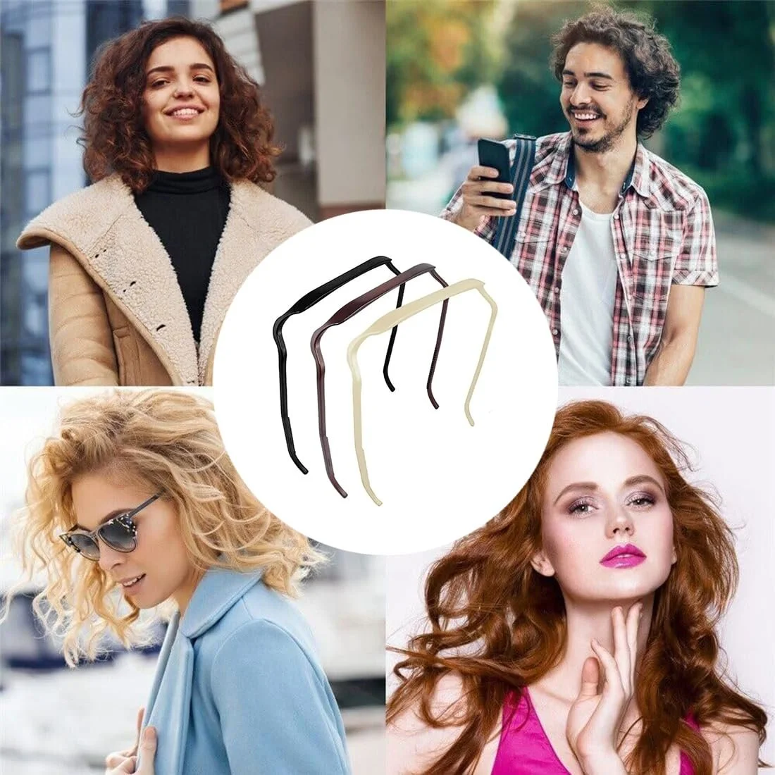 Обруч для вьющихся густых волос, фото №3 Обруч для вьющихся густых волос, фото №3