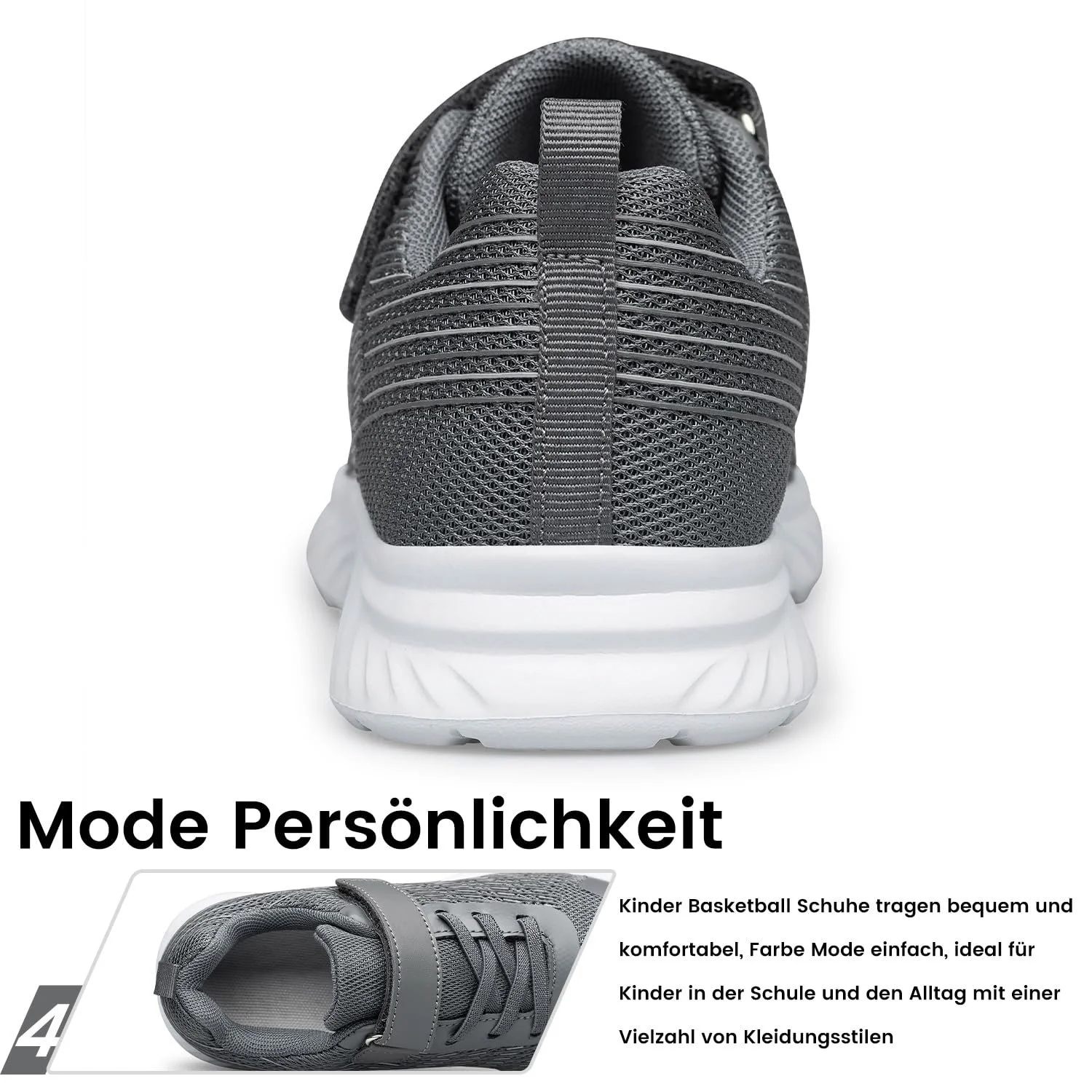 Кроссовки Raoendis Детские для мальчиков и девочек, спортивные, дышащие, легкие, для фитнеса, для школы, фото №6 Кроссовки Raoendis Детские для мальчиков и девочек, спортивные, дышащие, легкие, для фитнеса, для школы, фото №6